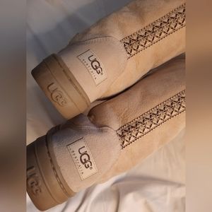 UGG Australia Ultra Tall Tasman Braid Boots - Tan